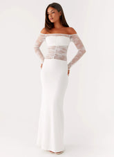 Avi Maxi Dress - White
