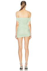 Deniz Mesh Mini Dress