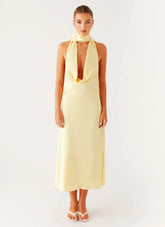 Sonny Midi Dress - Yellow