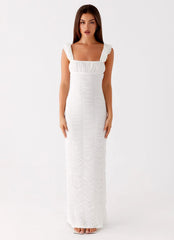 Senses Midi Dress - White