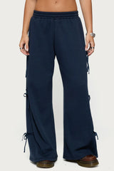 Claudette Baggy Ribbon Sweatpants