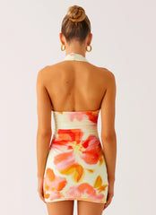 Know You Better Mini Dress - Mimosa Blossom