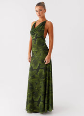 Dahliana Maxi Dress - Tropic Floral
