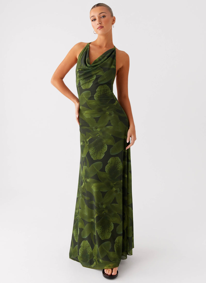 Dahliana Maxi Dress - Tropic Floral