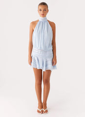 Sofia Chiffon Mini Dress